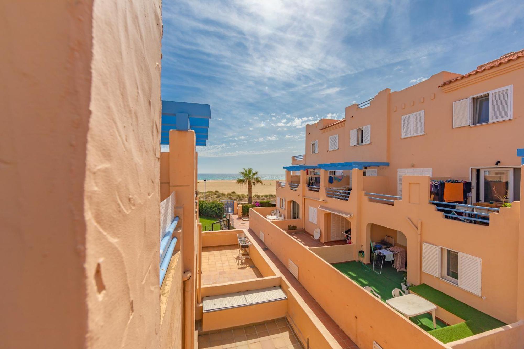 Beachfront, Pool, Terrace, Garage & Fibre Internet Tarifa Eksteriør billede